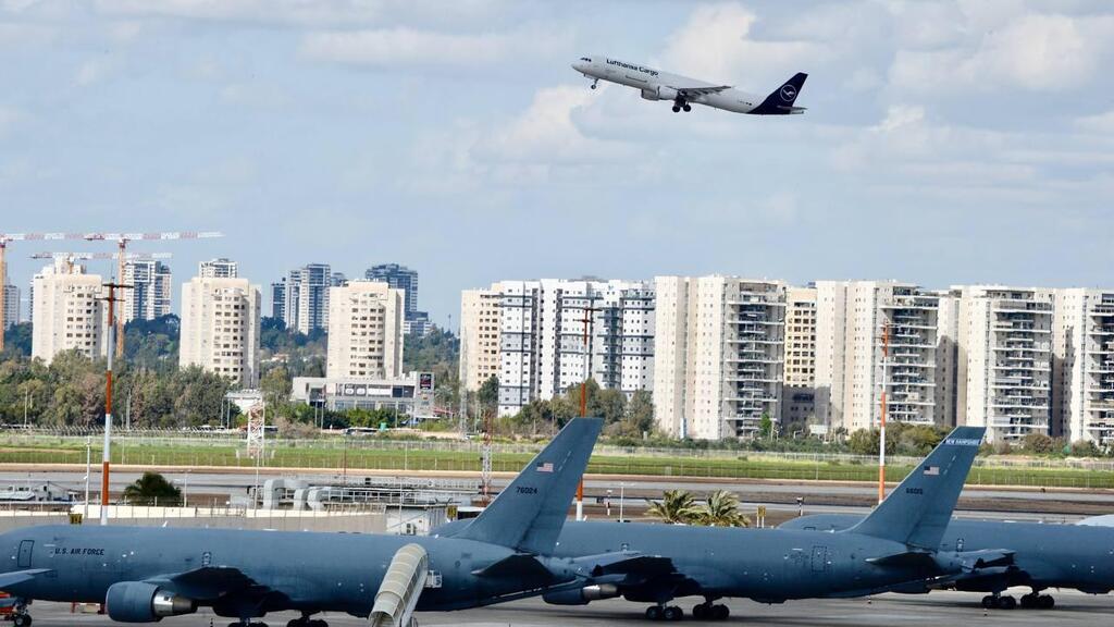 מטוסי תדלוק אמריקניים בנתב"ג