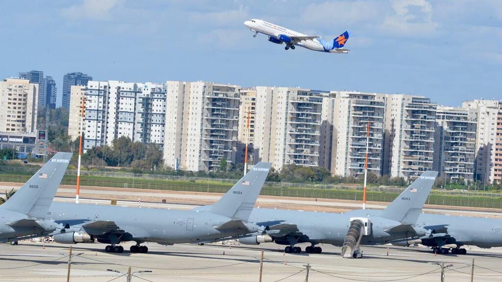 מטוסי תדלוק אמריקניים בנתב"ג