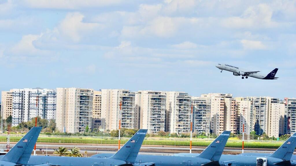 Аэропорт Бен-Гурион перед началом войны с Ираном (Фото: Коби Куанкес) מטוסי תדלוק אמריקניים בנתב"ג