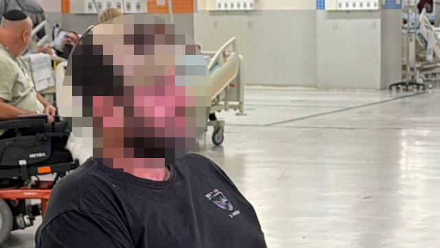 נפצע בדרך מהמילואים בעזה למשפחתו, מאושפז באיכילוב במהלך שאגת הארי