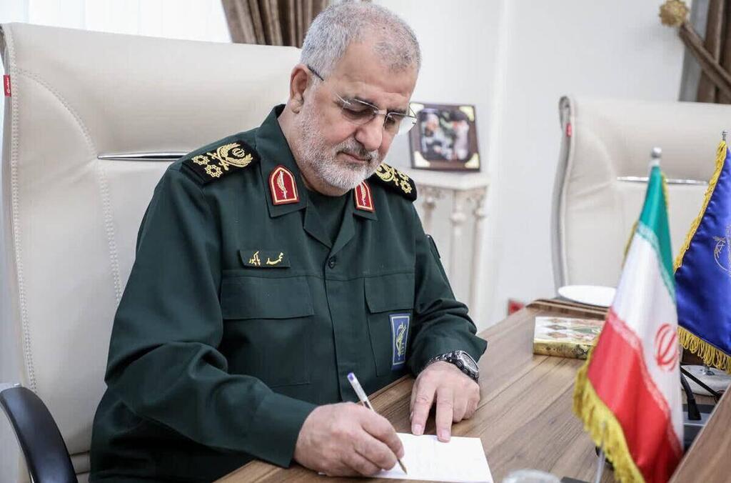 Gen. Mohammad Pakpour, commander of the Revolutionary Guard, was killed in the opening strike against Iran מוחמד פאכפור מפקד משמרות המהפכה של איראן