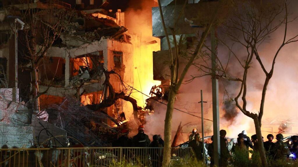 זירת נפילה בתל אביב