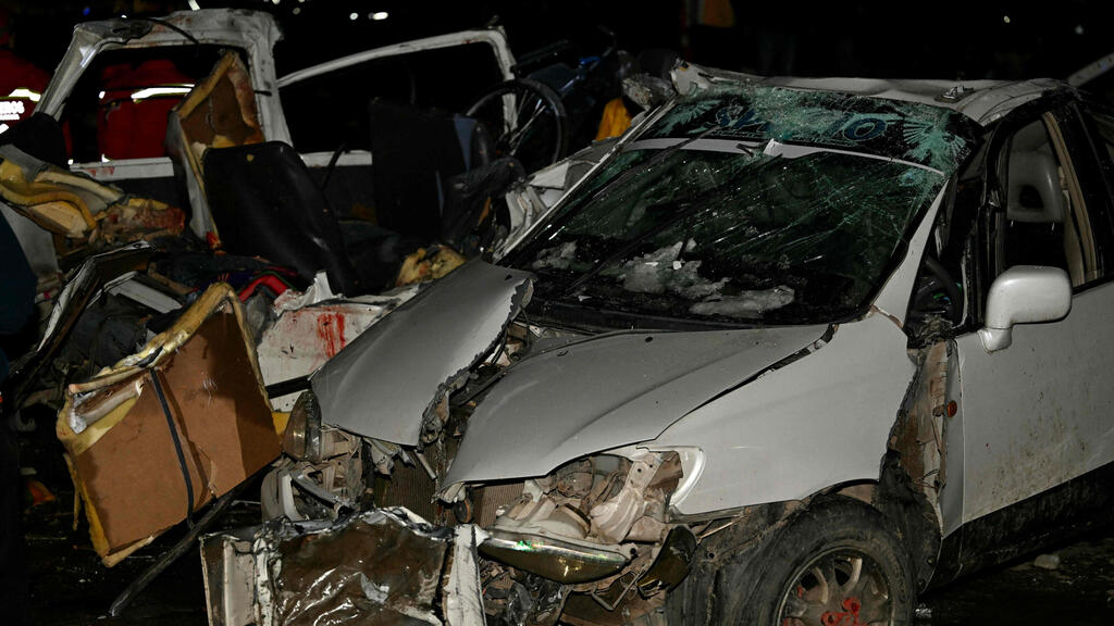 Damage caused by the crash (Photo: AFP, Aizar Raldes) תיעוד מזירת ההתרסקות בבוליביה