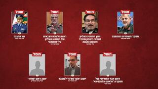 רשימת הבכירים האיראנים שחוסלו