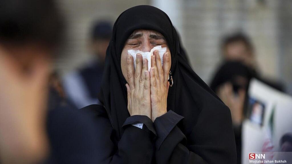 איראן איספהאן מתאבלים על מותו של עלי חמינאי