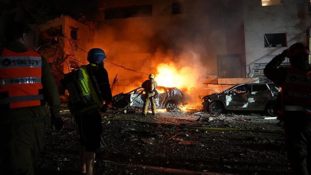 זירת הנפילה בתל אביב