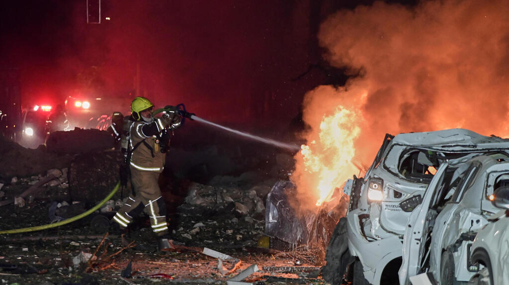 זירת הנפילה בתל אביב