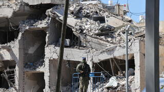 זירת הנפילה בתל אביב