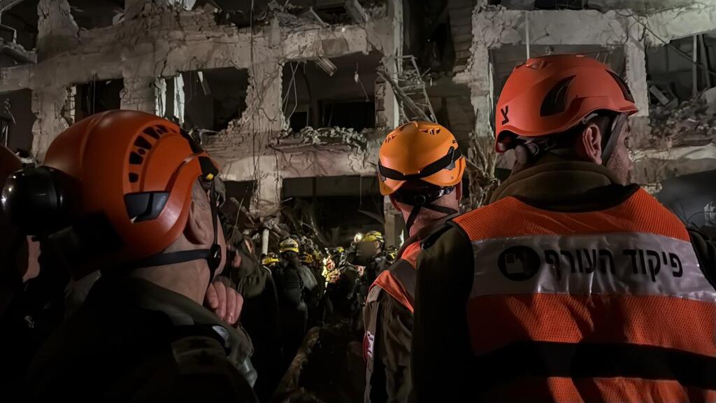 זירת הנפילה בתל אביב