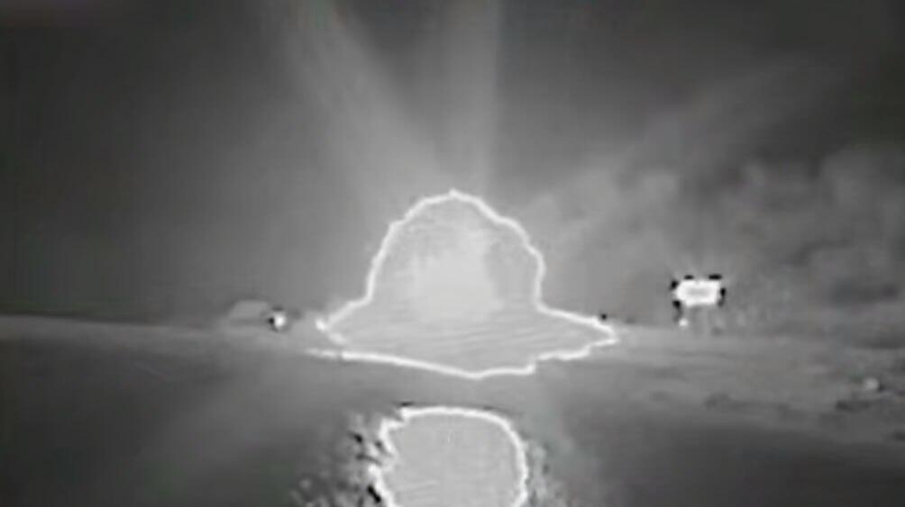 אחת הספינות האיראנית שהושמדו