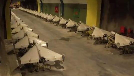 תיעוד ממנהרת הכטב"מים של משמרות המהפכה ממנה יוצאות תקיפות נגד בסיסים אמריקניים