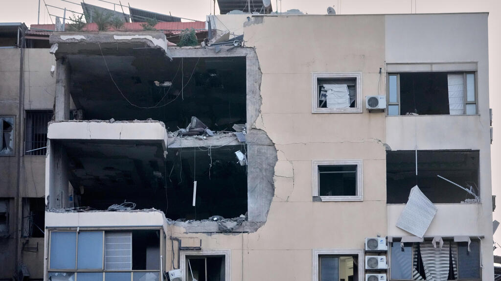 נזקי התקיפות בלבנון