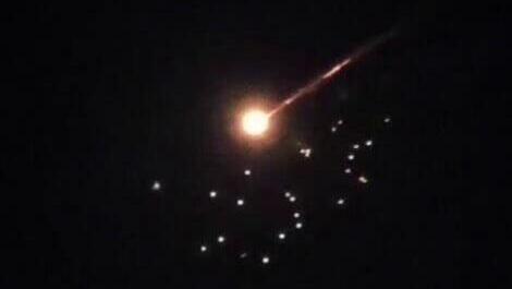 תיעוד: טיל איראני בעל יכולת פיזור של חימושים קטנים