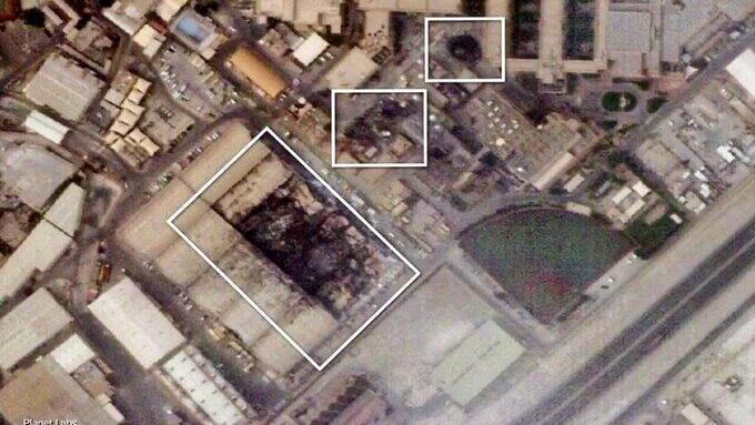 Photo: Planet תמונות לוויין מהנזק אחרי התקיפות האיראניות בבחריין