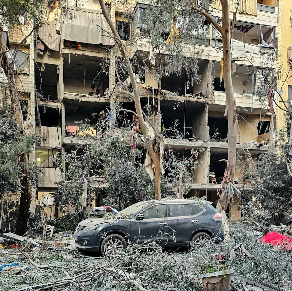 נזקי התקיפות בלבנון