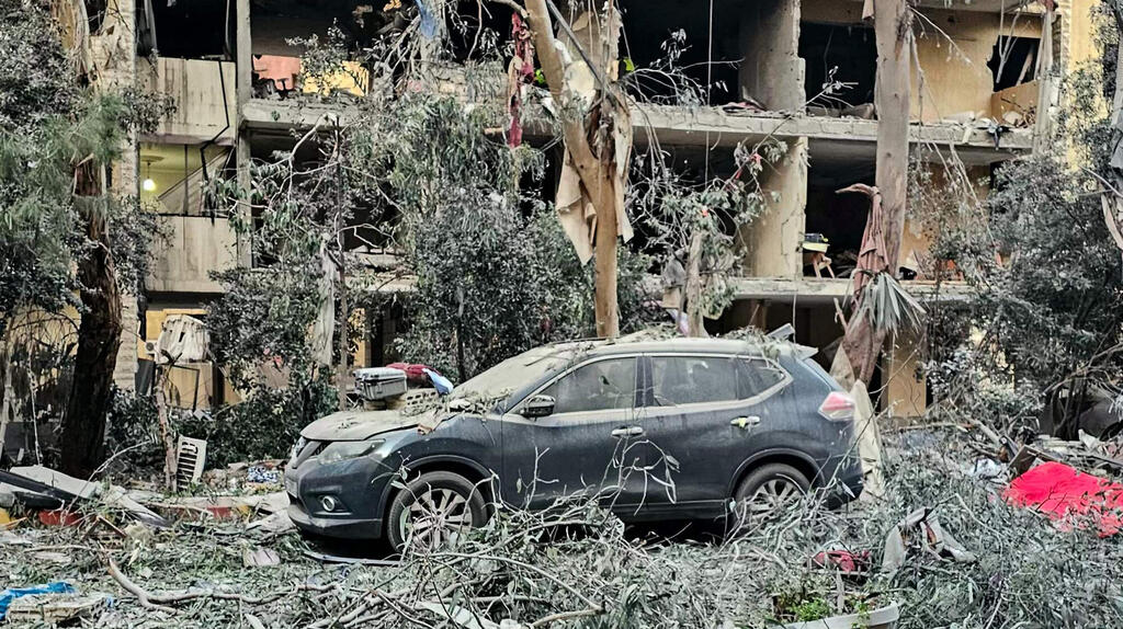 נזקי התקיפות בלבנון