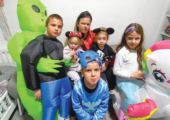 משפחת ריזמוביץ. מתגעגעים לאבא | צילום: באדיבות המשפחה