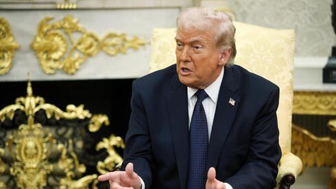 דונלד טראמפ וקנצלר גרמניה פרידריך מרץ בבית הלבן