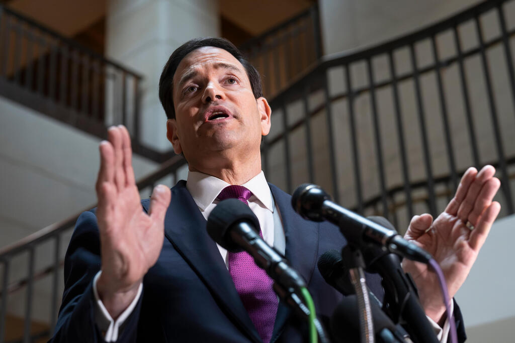 Photo: AP Photo/J. Scott Applewhite מרקו רוביו