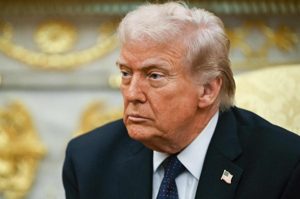 דונלד טראמפ וקנצלר גרמניה פרידריך מרץ בבית הלבן