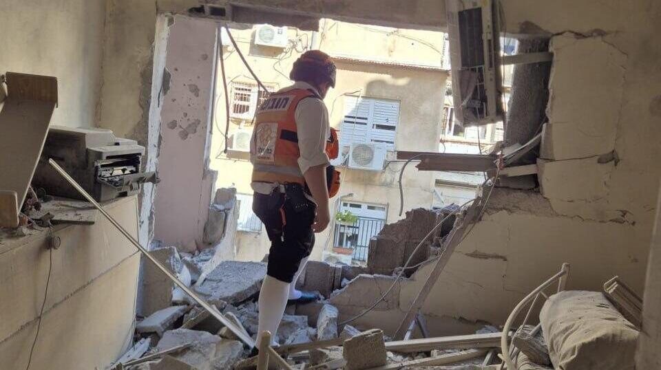 ההרס בזירה בבני ברק