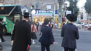  На улицах Бней-Брака 