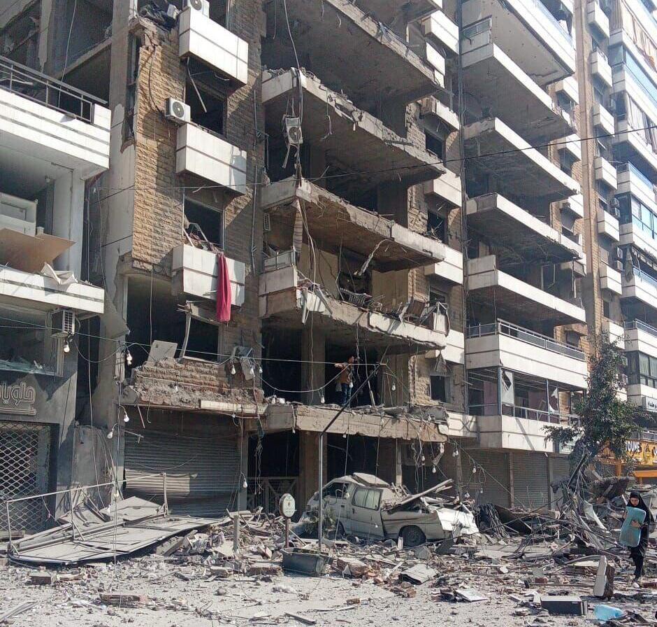 Удар по Бейруту תקיפות בדאחייה