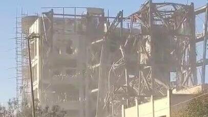 פגיעה בבניין של מועצת המומחים באיראן