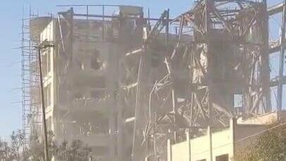 פגיעה בבניין של מועצת המומחים באיראן