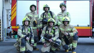 צוות כיבוי והצלה - תחנת רמת גן
