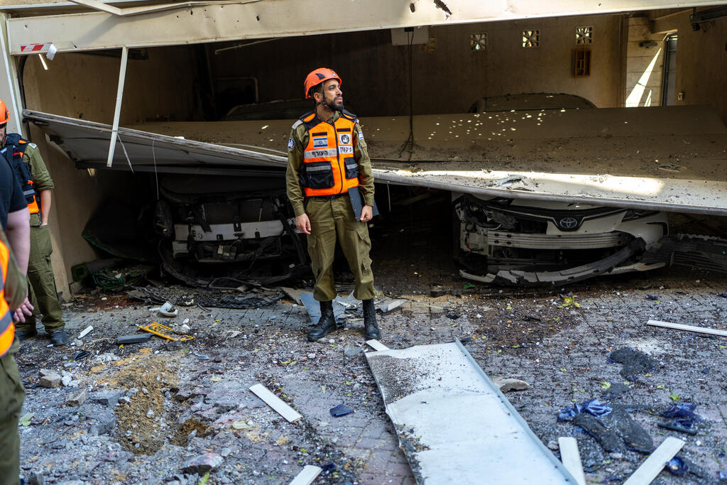 ההרס הכבד בזירה בפתח תקווה