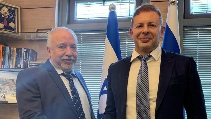 Олег Вишняков и Авигдор Либерман