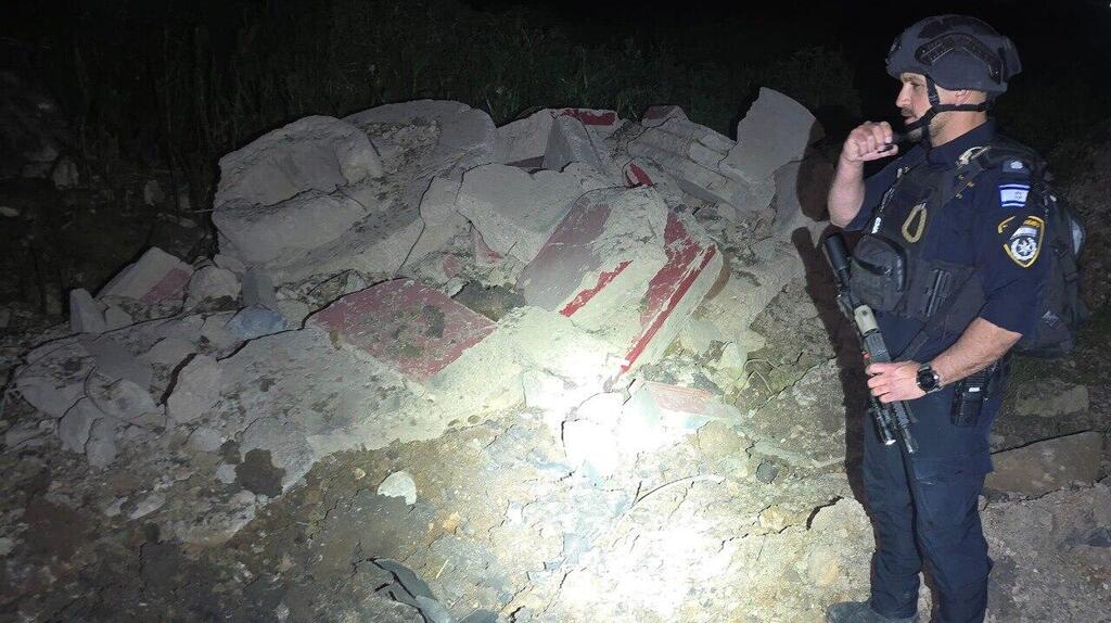 רסיסים שנפלו בצפון