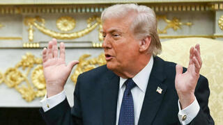 דונלד טראמפ וקנצלר גרמניה פרידריך מרץ בבית הלבן