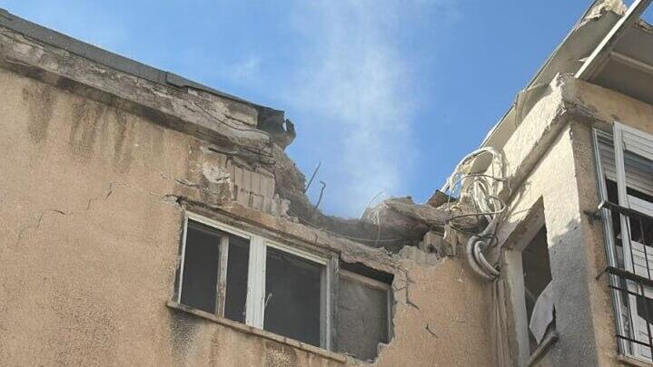 זירת הפגיעה בבני ברק