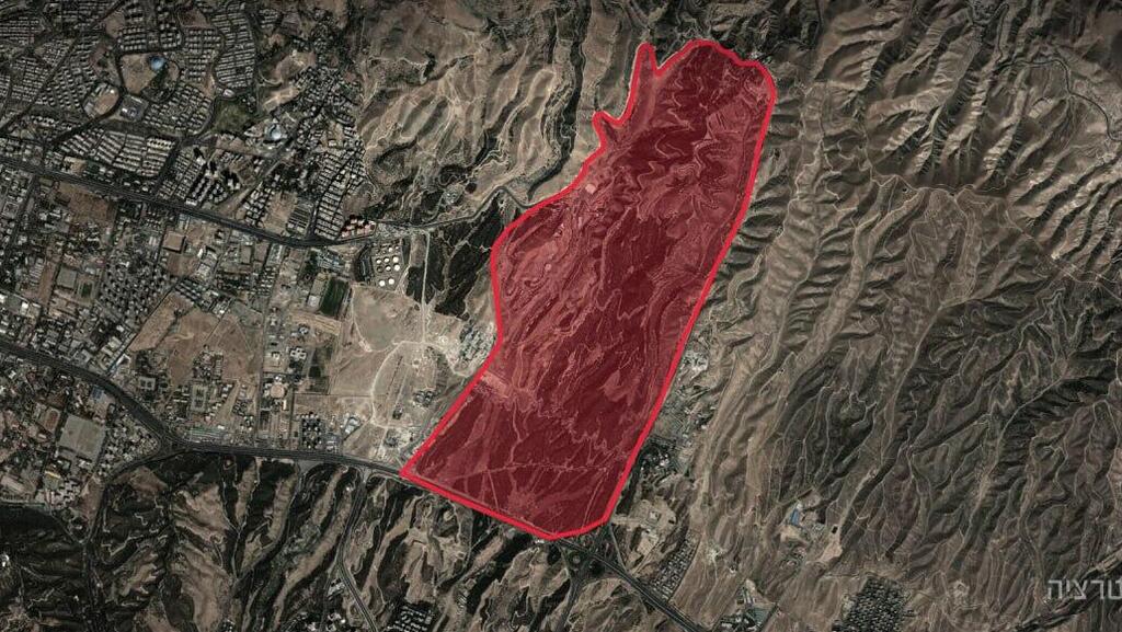 Illustration of the Iranian terrorist regime's secret nuclear complex that was attacked (Photo: IDF Spokesperson's Unit) אילוסטרציית מתחם הגרעין החשאי של משטר הטרור האיראני שהותקף
