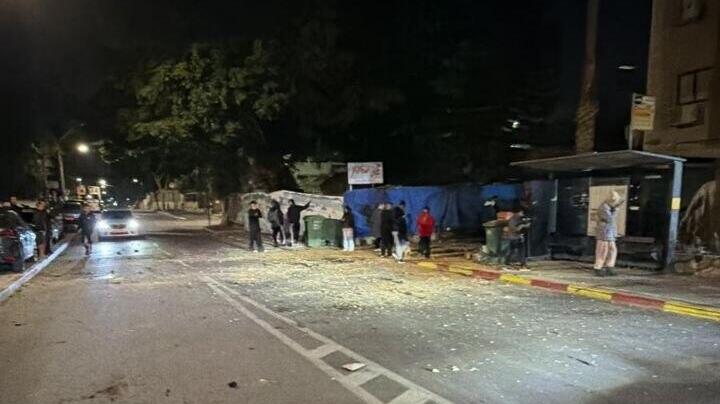 נפילת שבר במרכז