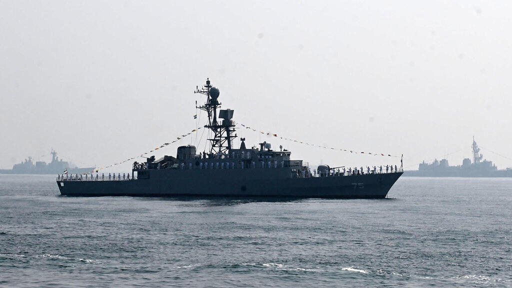 Фрегат ВМС Ирана (Фото: AP, архив) ספינה איראנית