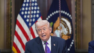 דונלד טראמפ נואם הבית הלבן וושינגטון