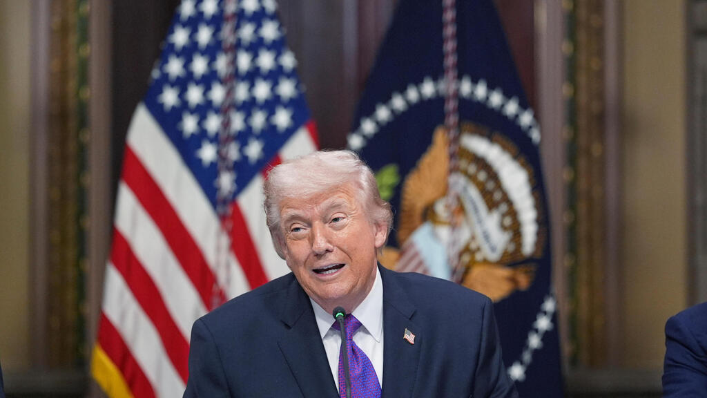 דונלד טראמפ נואם הבית הלבן וושינגטון