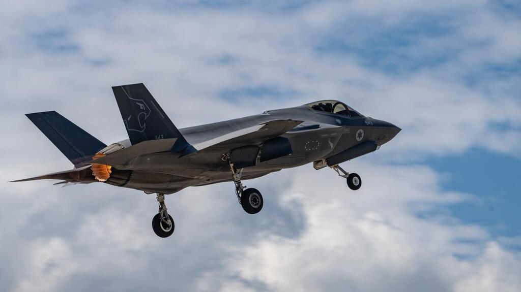 Самолет F-35i "Адир" (Фото: пресс-служба ЦАХАЛа) המראת מטוס קרב מסוג ״אדיר״ (F-35i) לתקיפות באיראן