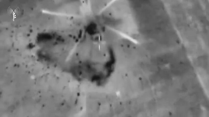  תיעוד מתקיפת מסוק וחיילים איראנים