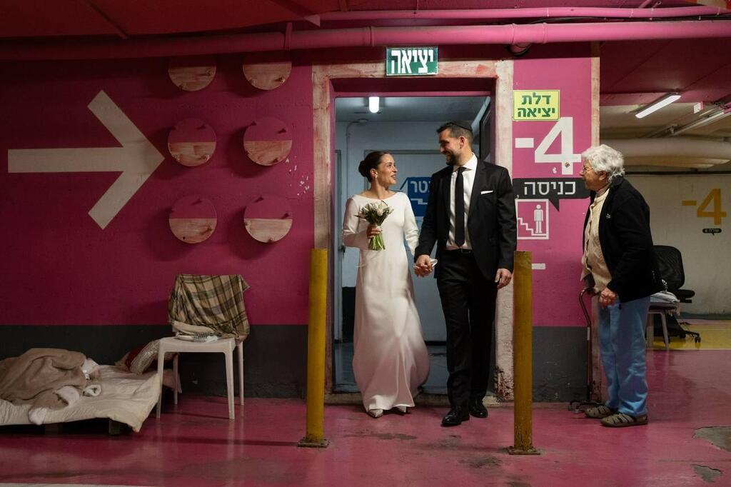 חתונה בקומה מינוס 4 בדיזנגוף סנטר