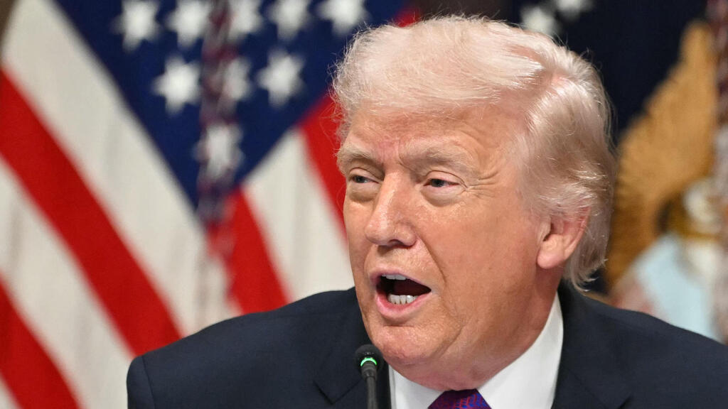 דונלד טראמפ נואם הבית הלבן וושינגטון