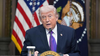 דונלד טראמפ נואם הבית הלבן וושינגטון