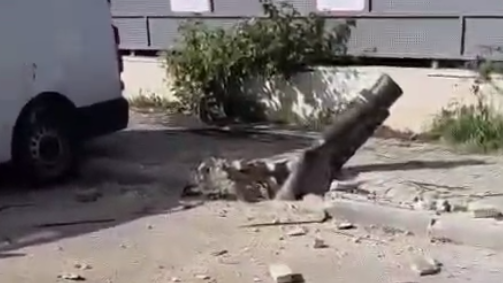 נפילה באזור המרכז