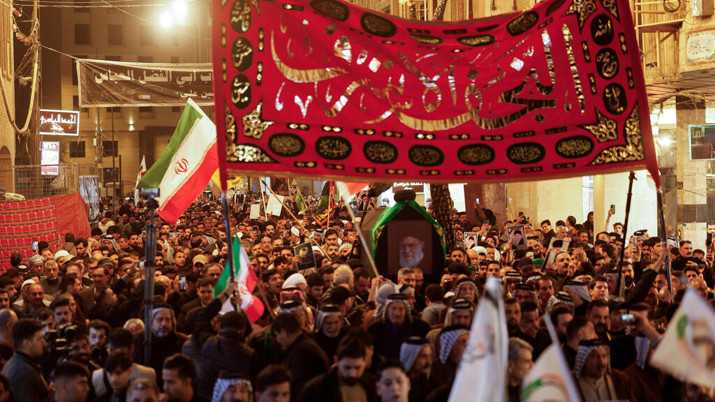 הפגנה למען איראן בעיראק