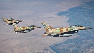 מטוסי קרב של חיל האוויר בדרכם לתקיפה באיראן