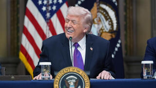 דונלד טראמפ נואם הבית הלבן וושינגטון