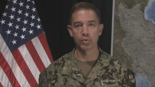 מפקד סנטקום אדמירל בראד קופר